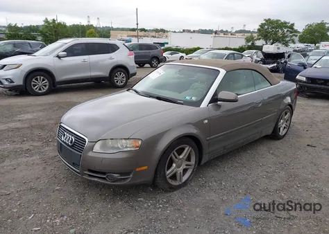 2008 Audi A4 2.0T from USA, damaged, VIN WAUDF48H18K007621